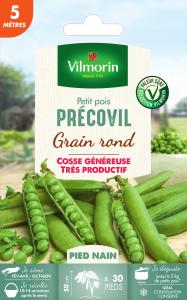 Pois Nain à Grain Rond Précovil - 5 m 